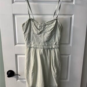 Wilfred Soft denim acid wash Strappy Dress